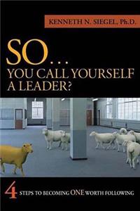 So...You Call Yourself a Leader