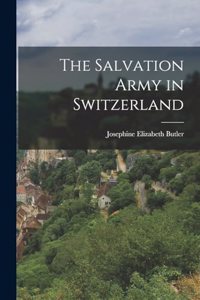 The Salvation Army in Switzerland