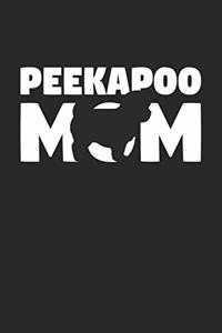Peekapoo Notebook 'Peekapoo Mom' - Gift for Dog Lovers - Peekapoo Journal