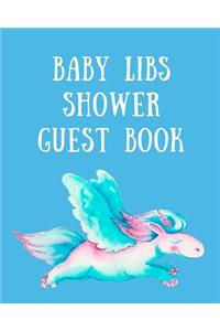 Baby Libs Shower Guest Book