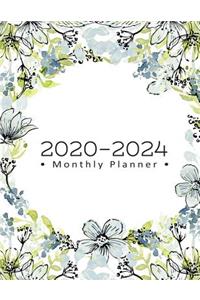 2020 - 2024 Monthly Planner