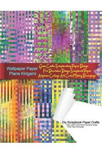 Wallpaper Paper Plane Kirigami Diy Scrapbook Paper Crafts Glass Castle Colorful Sheet Decorative Design Photo Paper Decoupage