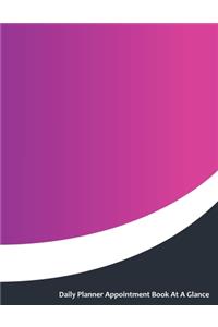 Daily Planner Appointment Book At A Glance