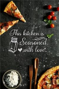 this kitchen is seasoned with love