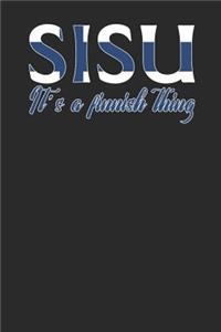 Sisu It's a Finnish Thing