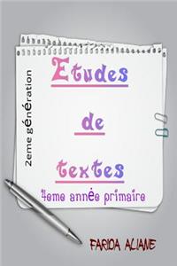 Etudes de textes