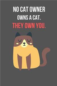 No Cat Owner Owns A Cat. They Own You.