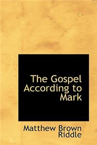 The Gospel According to Mark