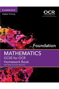 GCSE Mathematics for OCR Foundation Homework Book