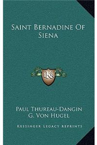 Saint Bernadine of Siena