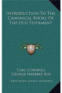 Introduction to the Canonical Books of the Old Testament