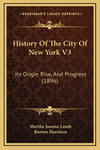History Of The City Of New York V3