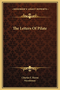 The Letters Of Pilate