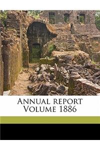 Annual Report Volume 1886