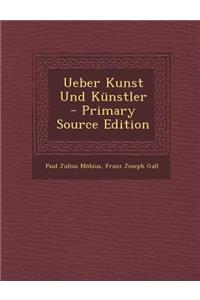 Ueber Kunst Und Kunstler