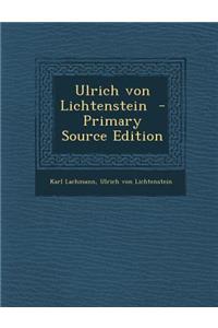 Ulrich Von Lichtenstein