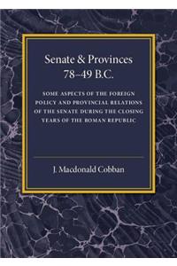 Senate and Provinces 78–49 B.C