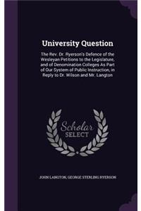 University Question
