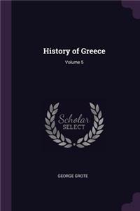 History of Greece; Volume 5