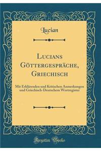 Lucians Göttergespräche, Griechisch