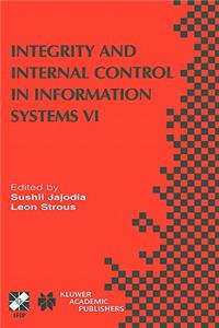 Integrity and Internal Control in Information Systems VI