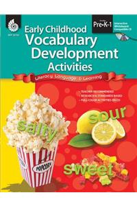Early Childhood Vocabulary Development Activities