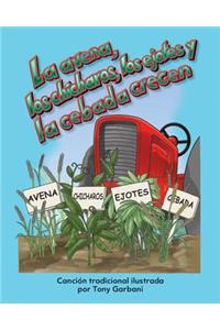 La avena, los chícharos, los ejotes y la cebada crecen