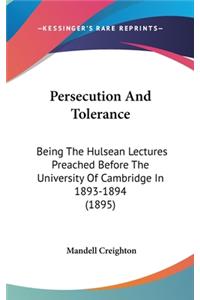 Persecution And Tolerance