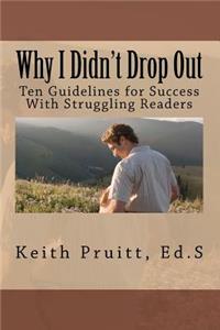 Why I Didn't Drop Out