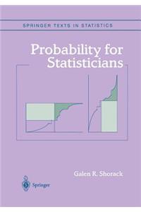 Probability for Statisticians