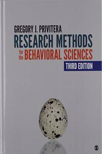 Bundle: Privitera: Research Methods for the Behavioral Sciences 3e (Hardcover) + Privitera: Student Study Guide with Ibm(r) Spss(r) Workbook for Research Methods for the Behavioral Sciences 3e (Paperback)