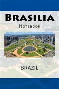 Brasilia: Brazil 150 pages lined notebook