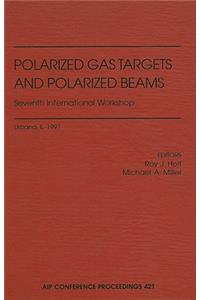 Polarized Gas Targets and Polarized Beams