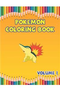 Pokemon Coloring Book Volume 1