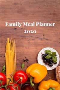 Family Meal Planner 2020 GIFT