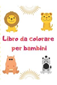 Libro da colorare per bambini