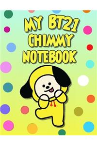 My BT21 CHIMMY Notebook for BTS ARMYs