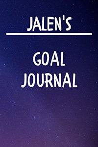 Jalen's Goal Journal: 2020 New Year Planner Goal Journal Gift for Jalen / Notebook / Diary / Unique Greeting Card Alternative