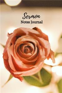 Sermon Notes Journal