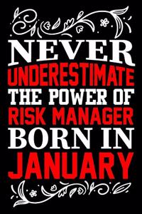 Never Underestimate The Power Of Risk Manager Born In January