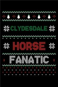 Clydesdale Horse Fanatic: Christmas Season Notebook