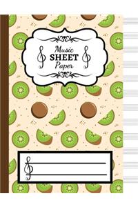 Music Sheet Paper