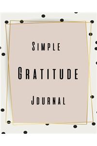 Simple Gratitude Journal