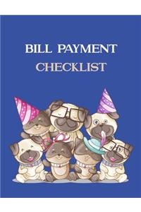 Bill Payment Checklist
