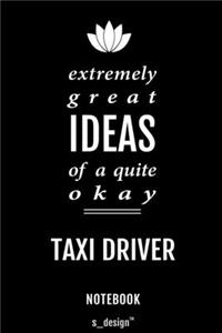Notebook for Taxi Drivers / Taxi Driver