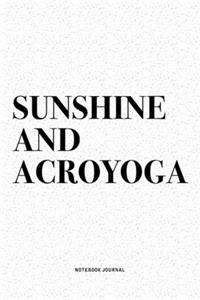 Sunshine And Acroyoga