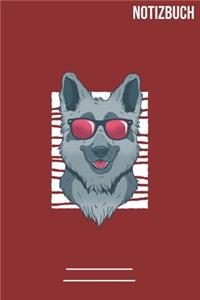 Notizbuch Cooler Schäferhund