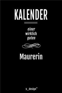 Kalender für Maurer / Maurerin