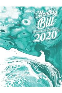 Monthly Bill Planner and Organizer 2020