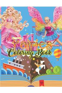 Fairies Coloring Book